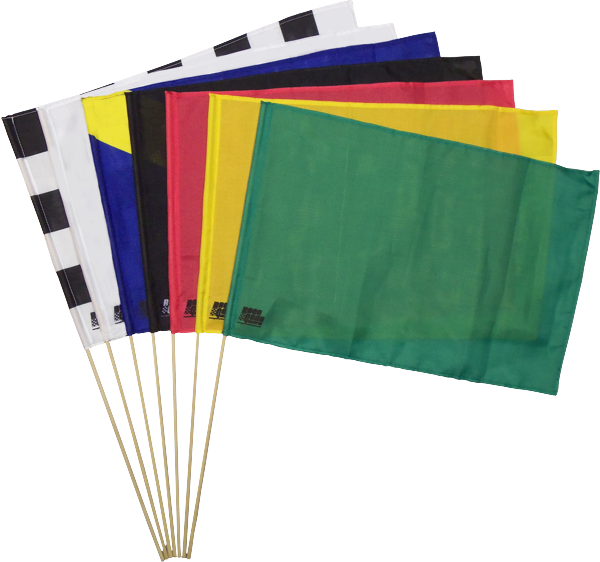 7 Piece Racing  Cloth Stick  Flag Set