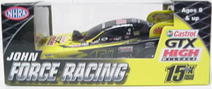 John Force 1/64th 2011 Lionel 15 Time Champion Castrol Mustang Funny Car
