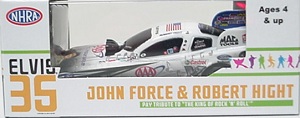 Robert Hight 1/64th 2012 Lionel AAAInsurance Elvis 35th Anniv. Mustang funny car