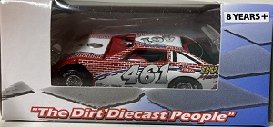 Lance Dewease #461 1/64th 2022 ADC Dyer Masonry  dirt late model