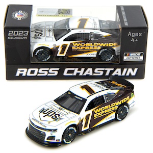 Ross Chastain #1 1/64th 2023 Lionel UPS Worldwide Express Throwback Camaro