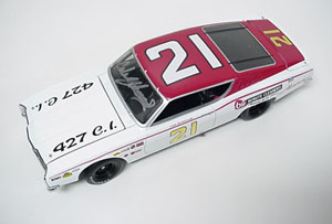 Cale Yarborough#21 1/24th University of Racing 1968 Mercury Cyclone   AUTOGRAPHED