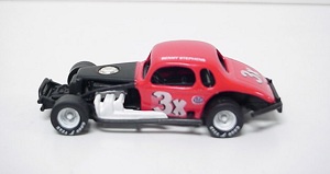 Benny Stephens #3X 1/64th scale custom built coupe modified 
