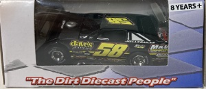 Ross Bailes #58 1/64th 2021 ADC Dave's Towing dirt late model