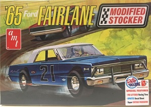 1965 Ford Fairlane Modified Stocker 1/25th AMT plastic model kit