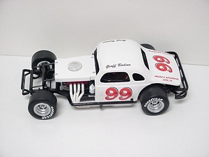 Geoff Bodine #99 1/25th scale custom built modified coupe