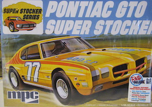 Pontiac GTO Super Stocker 1/25th MPC plastic model kit