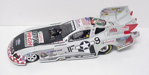 John Force 1/24th 2010 ARC American Warbird Mustang Funny 