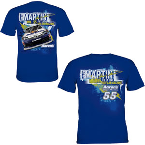 Mark Martin #55 2012 Aaron's chassis tee shirt