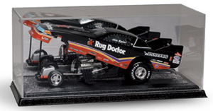 1/24th scale mirrored-back acrylic case for single Funny Car