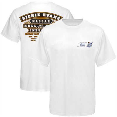 Richie Evans #61 Hall of Fame Induction tee shirt 