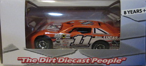 Gordy Gundaker #11 1/64th 2021 ADC Lucas Oil dirt late model