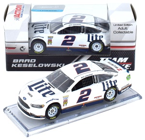 Brad Keselowski #2 1/64th 2018 Lionel Miller Lite Ford Fusion