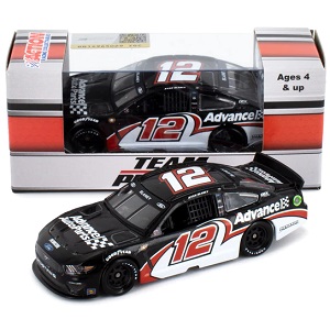 Ryan Blaney #12 1/64th 2021 Lionel Advance Auto Parts Darlington Throwback Mustang
