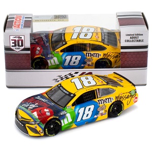 Kyle Busch #18 1/64th 2021 Lionel M&Ms Message Awesome Toyota