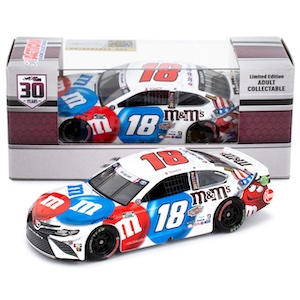 Kyle Busch #18 1/64th 2021 Lionel M&Ms Red White and Blue Toyota