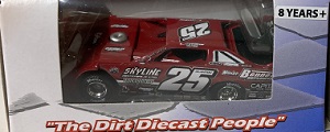 Shane Clanton #25 1/64th 2021 ADC Skyline Materials dirt late model