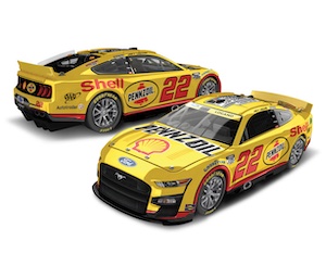 Joey Logano #22 1/64th 2022 Lionel Shell-Pennzoil NASCAR Cup Champion Mustang