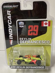 Devlin Defrancesco #29 1/64th 2022 Greenlight Powertap Indycar