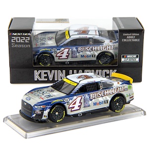 Kevin Harvick #4 1/64th 2022 Lionel Buschhhhh Light Beer Retro Mustang