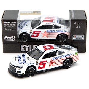 Kyle Larson #5 1/64th 2022 Lionel Hendrick Chevrolet Throwback Camaro