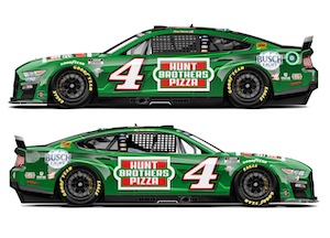 Kevin Harvick #4 1/64th 2023 Lionel Hunt Brothers Pizza Green Mustang