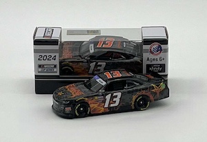 B J McLeod #13 1/64th 2024 Lionel Falling in Reverse Camaro