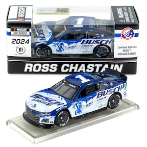 Ross Chastain #1 1/64th 2024 Lionel Busch Light Throwback Camaro