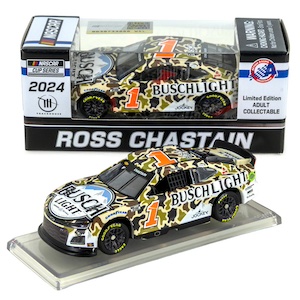Ross Chastain #1 1/64th 2024 Lionel Busch Light Camo Camaro