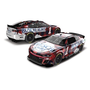 Ross Chastain #1 1/64th 2024 Lionel Busch Light Flannel Camaro