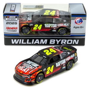 William Byron #24 1/64th 2025 Lionel Raptor High Heat Camaro