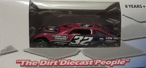Bobby Pierce #32 1/64th 2025 ADC Low Voltage Solutions dirt late model