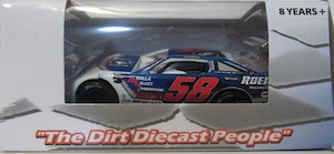 Garrett Alberson #58 1/64th 2025 ADC Roemer Machine and Welding dirt late model