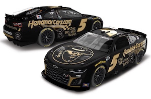 Kyle Larson #5 1/64th 2025 Lionel Hendrickcars.com Zac Brown Band Camaro