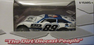 Mike Spatola #89 1/64th 2025 ADC Lake Norman Mechanical Dome dirt late model