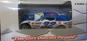 Bobby Pierce #32 1/64th 2025 ADC Low Voltage Solutions World 100 dirt late model