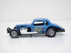 Roger Burdick #54 1/64th custom-built modified coupe