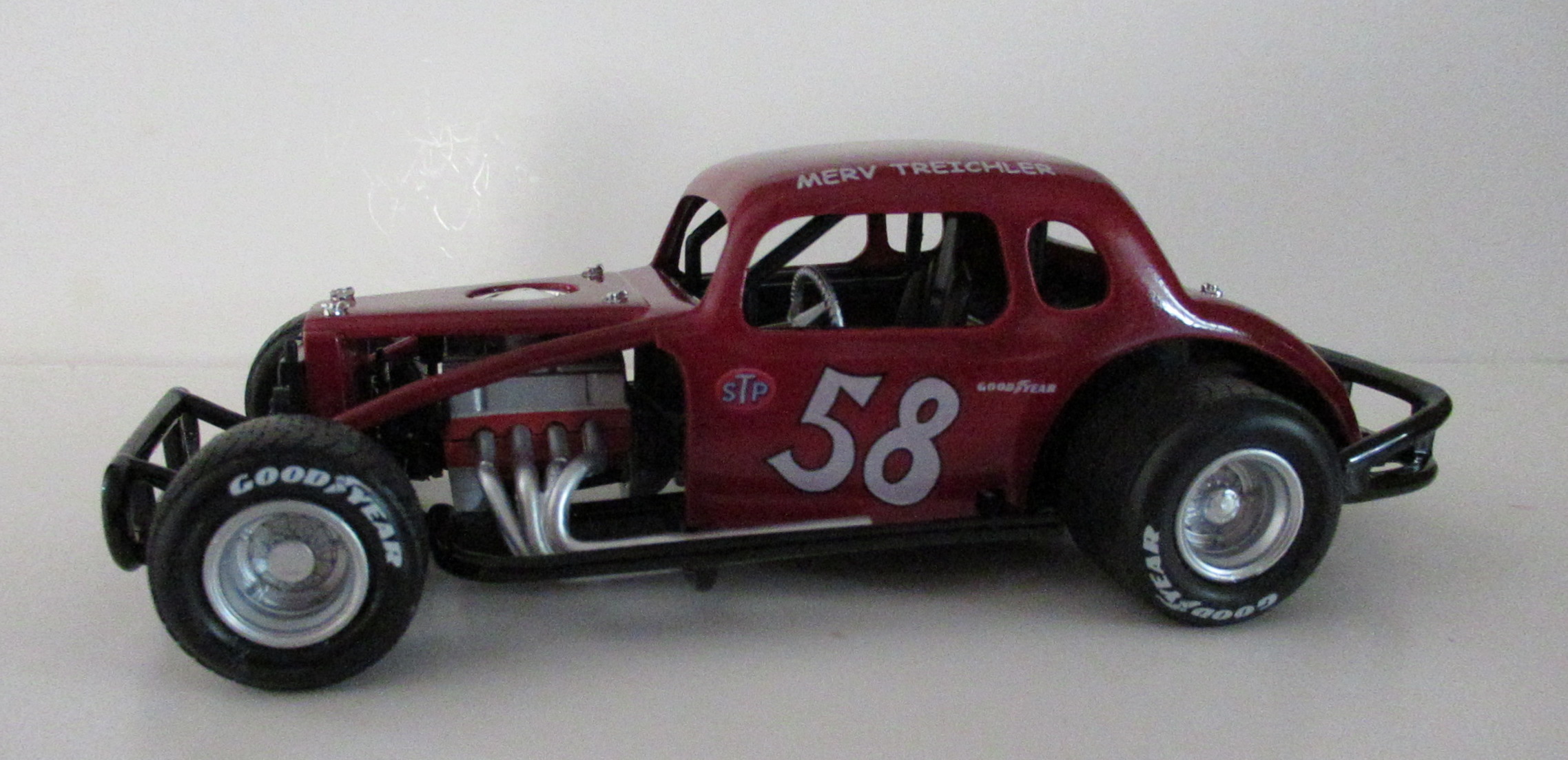 Merv Treichler #58 1/25th Custom Built  Modified Coupe