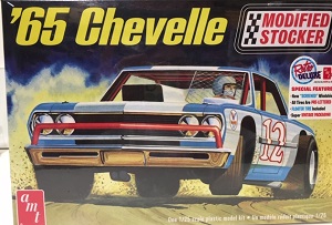 1965 Chevelle Modified Stocker 1/25th AMT plastic model kit