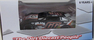 Ed Carrier Jr #66r 1/64th 2023 ADC Nelson Auto Sales dirt late model