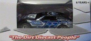 Chris Ferguson #22 1/64th 2023 ADC Dff-Tran Machining dirt late model