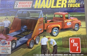 Modified Stocker Hauler and Truck 1/25th AMT plastic model kit
