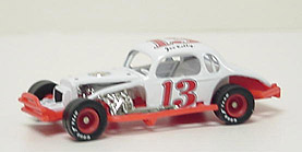 Joe Kelly #13 1/64th scale modified coupe