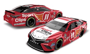 Denny Hamlin #11 1/64th 2017 Lionel Sport Clips Hendrick Throwback  Toyota Camry