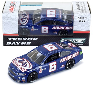 Trevor Bayne #6 1/64th 2017 Lionel Advocare Darlington Throwback Ford Fusion