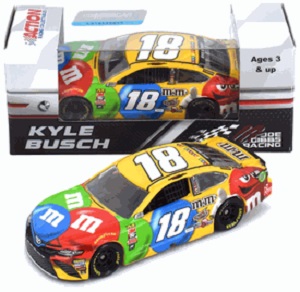 Kyle Busch #18 1/64th 2018 Lionel M and Ms Toyota Camry