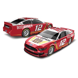 Lionel Racing - Macchinina Ryan Blaney 2021 Advance Auto Parts Darlington Throwback, Scala 1:64, ARC Diecast