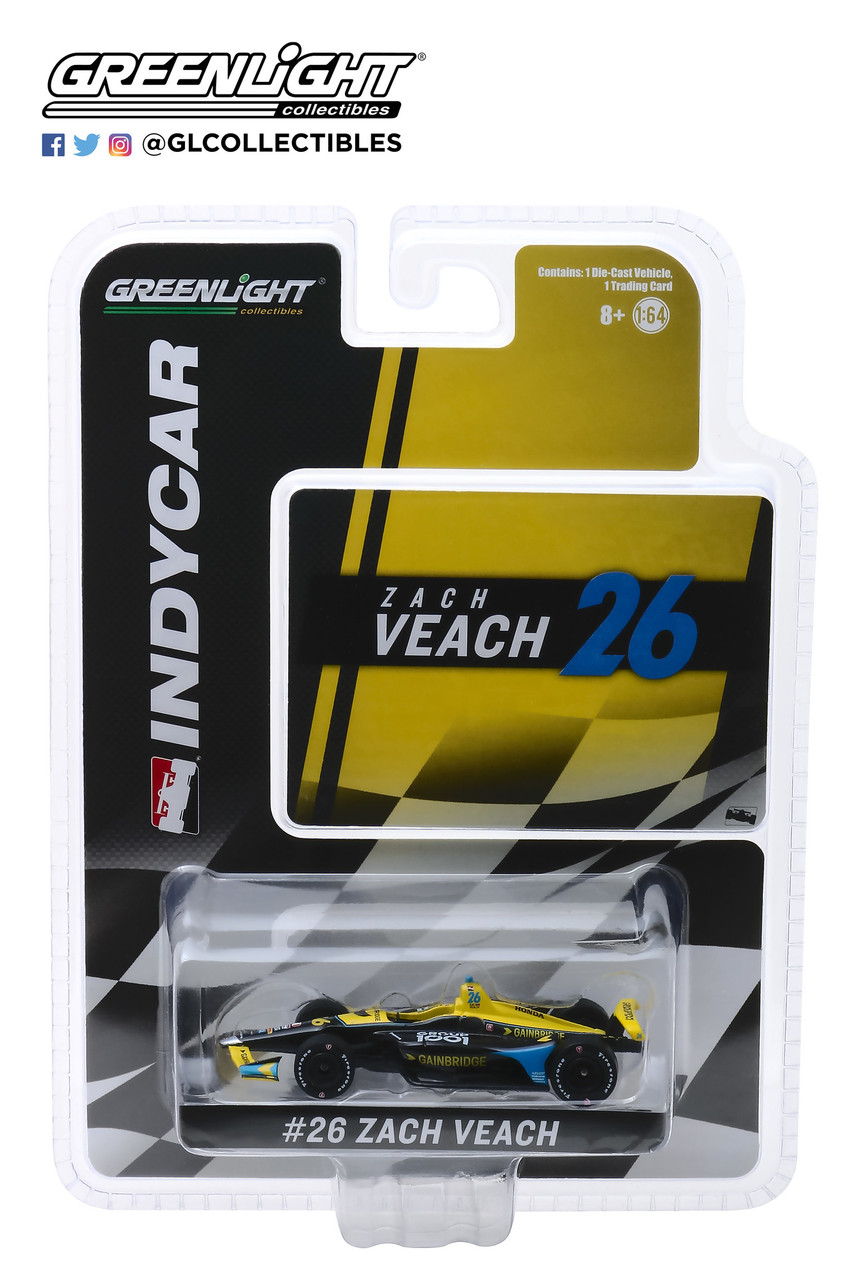 Zach Veach #26 1/64th 2019 Greenlight Gainbridge Indycar