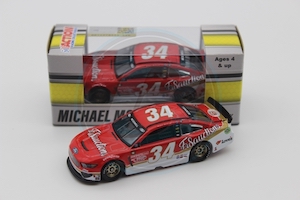 Michael McDowell #34 1/64th 2021 Lionel Fr8Auctions.com Darlington Throwback Mustang