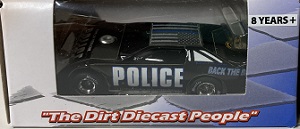Freddie Carpenter Police 1/64th 2021 ADC Back the Blue dirt late model